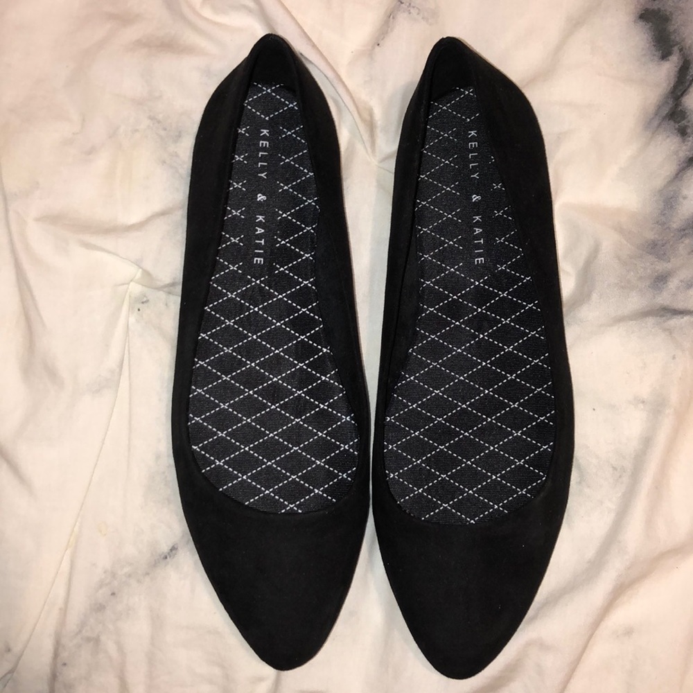 Black flats